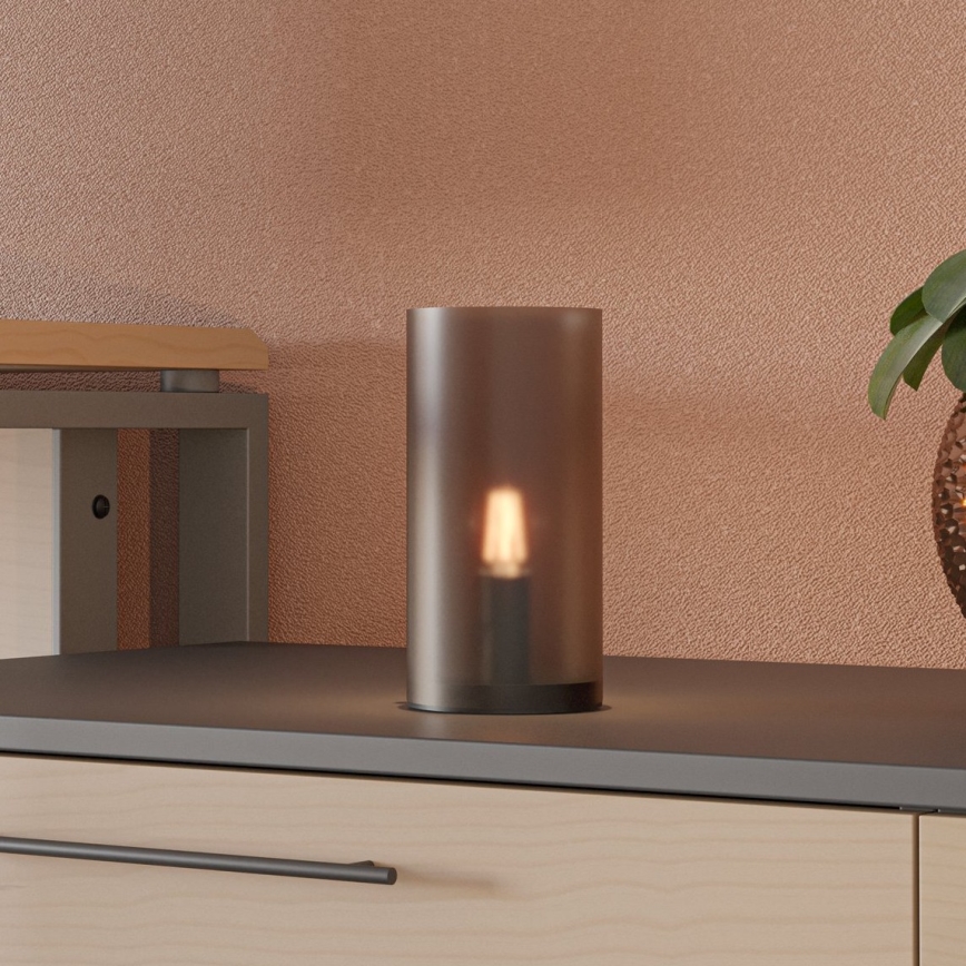 Eglo - Lampe de table 1xE14/40W/230V beige