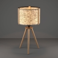Eglo - Lampe de table 1xE27/25W/230V beige