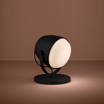 Eglo - Lampe de table 1xE27/28W/230V noir