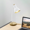 Eglo - Lampe de table 1xE27/40W/230V blanche