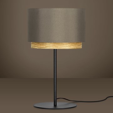 Eglo - Lampe de table 1xE27/40W/230V marron