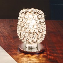 Eglo - lampe de table en cristal 1xE27/60W/230V