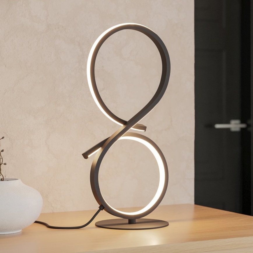 Eglo - Lampe de table LED/11,4W/230V 3000K noir