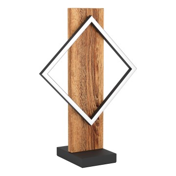 Eglo - Lampe de table LED/13W/230V noir/marron