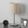 Eglo - Lampe de table LED TUNJA 1xE27/60W/230V crème