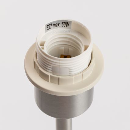 Eglo - Lampe de table LED TUNJA 1xE27/60W/230V crème