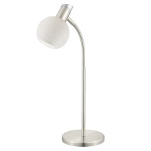 Eglo - Lampe de table MY CHOICE 1xE14/4W/230V chrome/blanc