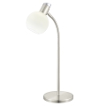 Eglo - Lampe de table MY CHOICE 1xE14/4W/230V chrome/blanc