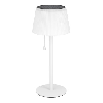 Eglo - Lampe de table solaire LED rechargeable/2,3W/3,7V 3000/4000/6500K 1800 mAh IP44 blanche