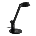 Eglo - Lampe de table tactile à intensité variable avec chargeur sans fil LED/4,8W/230V noire