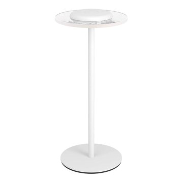 Eglo - Lampe de table tactile rechargeable LED RGBW dimmable LED/5V 2000 mAh blanche