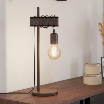 Eglo - Lampe de table TOWNSHEND 1xE27/10W/230V