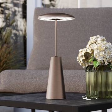 Eglo - Lampe d'extérieur tactile à intensité variable LED/2,8W/5V 2400K/3000K/4000K 5200 mAh IP54 beige