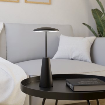 Eglo - Lampe d'extérieur tactile à intensité variable LED/2,8W/5V 2400K/3000K/4000K 5200 mAh IP54 noir