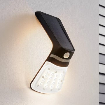 Eglo - Lampe solaire LED avec capteur LED/2W/3,7V 1200 mAh IP44