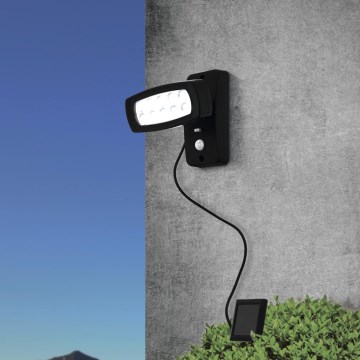 Eglo - Lampe Solaire Murale avec Détecteur LED/1,2V 600 mAh IP44
