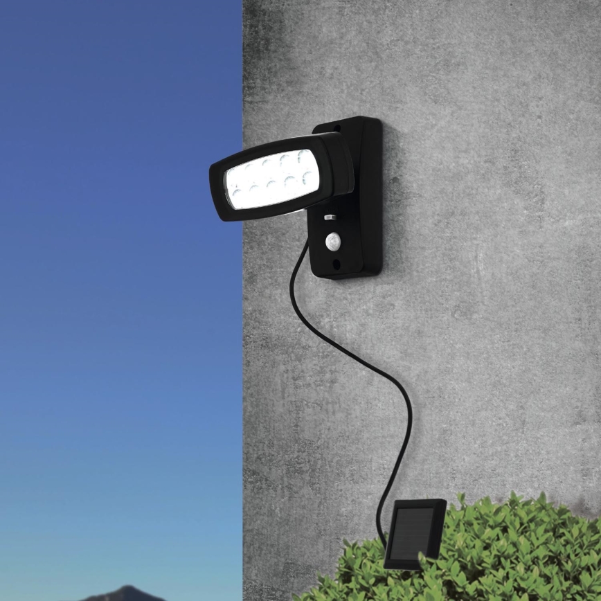 Eglo - Lampe Solaire Murale avec Détecteur LED/1,2V 600 mAh IP44