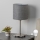 Eglo - LED  Lampe de table TUNJA 1xE27/60W/230V 26,5 cm chrome mat/gris
