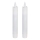 Eglo - LOT 2x Bougie LED/1xAAA 15 cm blanc
