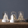 Eglo - Lot de 3 décorations de Noël LED LED/0,06W/1xCR2032 blanc