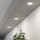 Eglo - Lot de 3 spots encastrables LED 3,7 W / 230 V / 2700/4000/6500 K Ø 8,8 cm blanc