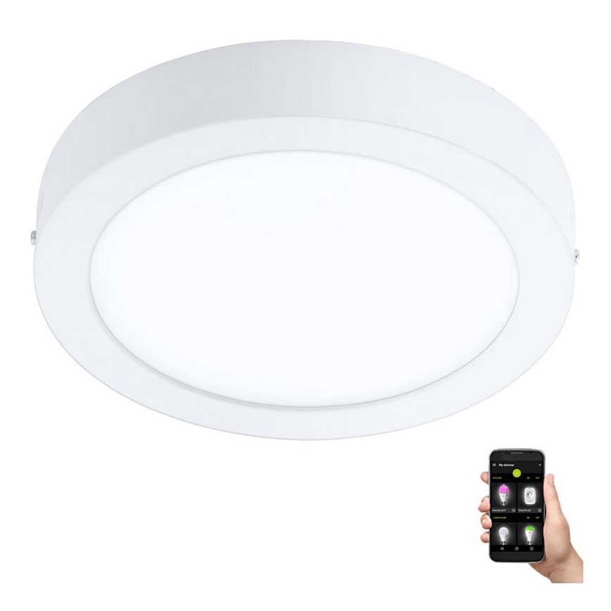 Eglo - Luminaire de sallle de bain à intensité variable LED/16,5W/230V 2700-6500K IP44 ZigBee