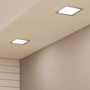 Eglo - Luminaire encastré LED/10,5W/230V 16,6x16,6 cm