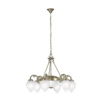 Eglo - Lustre avec chaîne 6xE14/40W+2xE27/60W