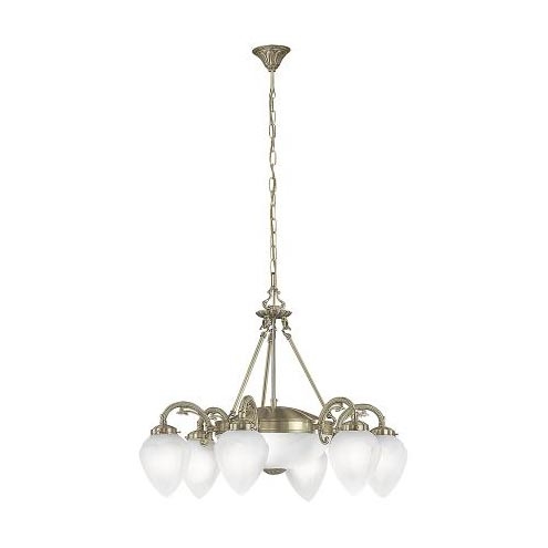 Eglo - Lustre avec chaîne 6xE14/40W+2xE27/60W