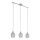 Eglo - Lustre en cristal 3xE27/60W/230V