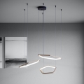 Eglo - Lustre LED dimmable sur câble LED/50W/230V 2200-6500K laiton + télécommande