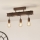 Eglo - Lustre monté en surface TOWNSHEND 3xE27/60W/230V