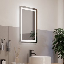 Eglo - Miroir de salle de bain avec rétroéclairage LED/20W/230V IP44