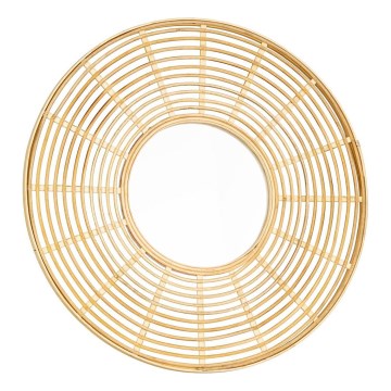 Eglo - Miroir mural d. 55 cm bambou