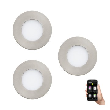 Eglo - OT 3x Luminaire de salle de bain LED à intensité variable FUEVA-Z  LED/2,8W/230V IP44