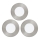 Eglo - Pack de 3 spots encastrés LED FUEVA 1xLED/2,7W/230V Ø 8,5 cm