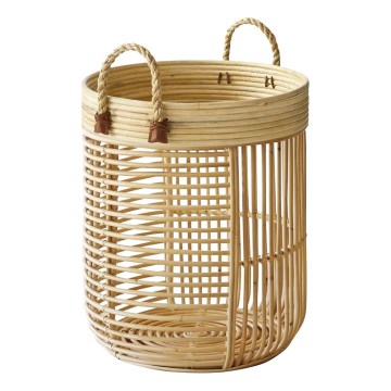 Eglo - Panier décoratif 50x36 cm bambou