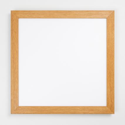 Eglo - Panneau en saillie à intensité variable SALOBRENA-CL WOOD LED/31W/230V 2700-6500K 64x64 cm marron