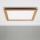 Eglo - Panneau en saillie à intensité variable SALOBRENA-CL WOOD LED/31W/230V 2700-6500K 64x64 cm marron