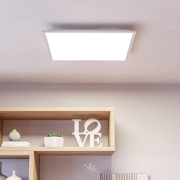 Eglo - Panneau LED dimmable en saillie LED/33W/230V 2700-6500K 60x60 cm blanc + télécommande