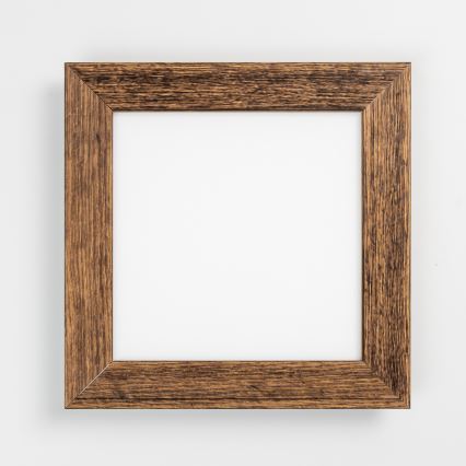 Eglo - Plafonnier LED RGBW dimmable en saillie SALOBRENA-C WOOD LED/16W/230V 2700-6500K 34x34 cm brun + télécommande