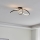 Eglo - Plafonier RGBW à intensité variable LED/22W/230V 2700-6500K noir