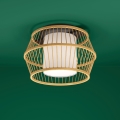 Eglo - Plafonnier 1xE27/40W/230V bambou