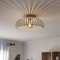 Eglo - Plafonnier 1xE27/40W/230V, Ø 43 cm, finition sable
