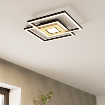 Eglo - Plafonnier à intensité variable 2xLED/17W/230V +1xLED/4,2W 2700-6500K + télécommande