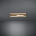 Eglo - Plafonnier à intensité variable 4xLED/9W/230V 3000K 22x78 cm marron