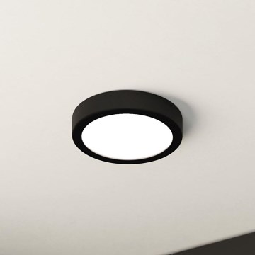 Eglo - Plafonnier à intensité variable LED/11W/230V noir