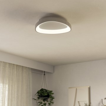 Eglo - Plafonnier à intensité variable LED/12W/230V 2700-6500K blanc + télécommande