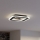 Eglo - Plafonnier à intensité variable LED/20W/230V 2700-6500K noir + télécommande