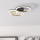 Eglo - Plafonnier à intensité variable LED/20W/230V 4000K noir/doré